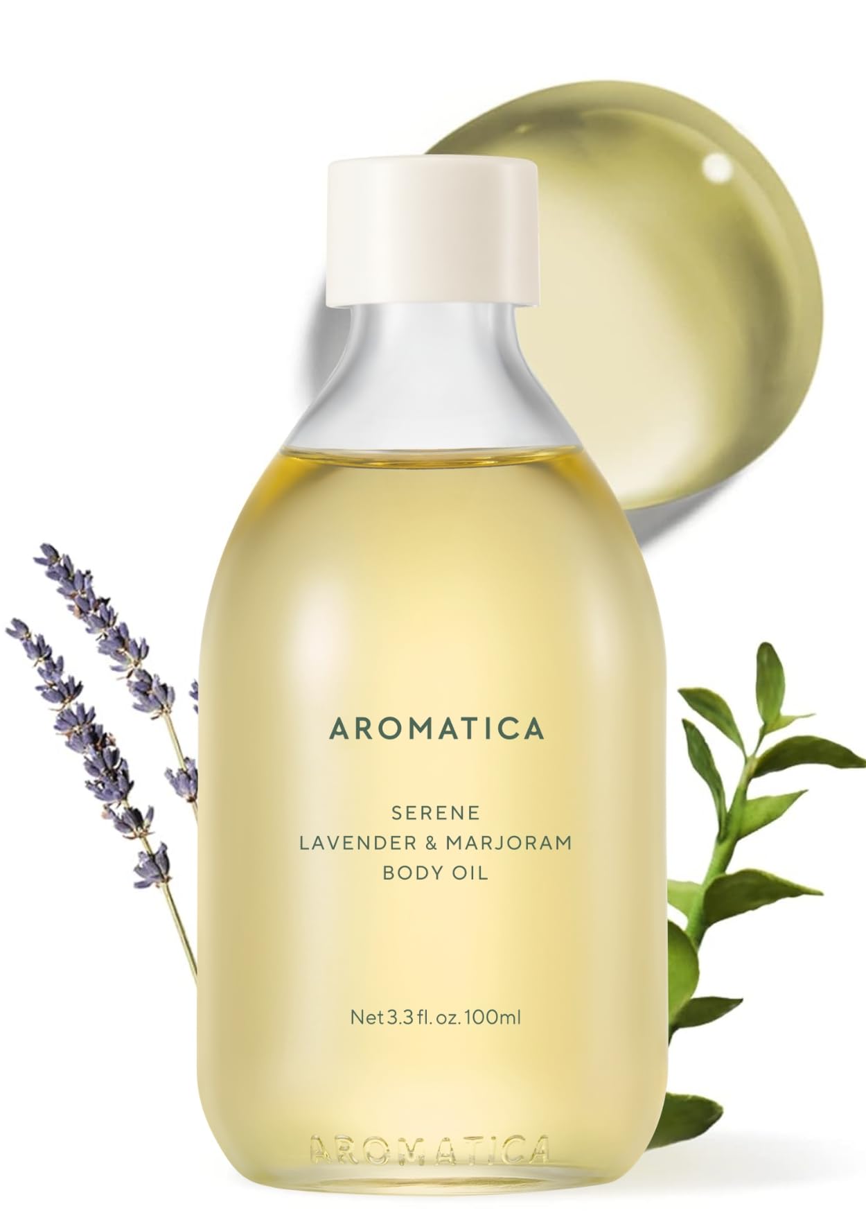 セリーヌ ボディオイル ラベンダー＆マジョラム Amazon | [AROMATICA] オーガニックボディオイル ラベンダー